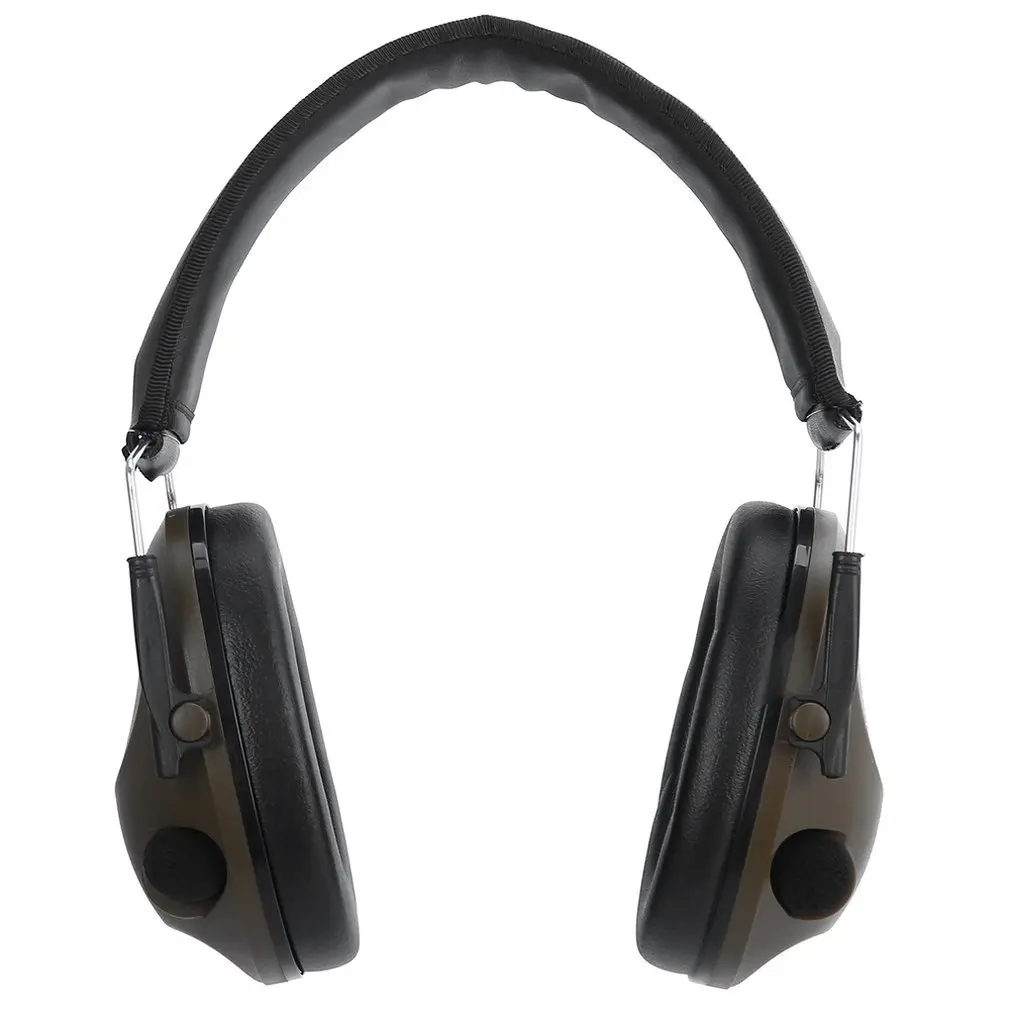 

Ear Protector Electronic Tactical Shooting Earmuff Hearing Protection Noise Earplugs Soft Padded Noise Canceling Headset