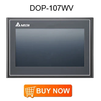 DELTA DOP-110WS Advanced Ethernet 10.1 inch TFT Touch Panel HMI Human Machine Interface 2 COM Ports 256 MB USB