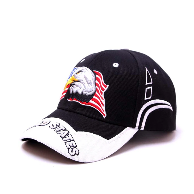 Высокое качество флаг США бейсболка для мужчин и женщин Орел Snapback шляпа папы костяная Уличная Повседневная Солнцезащитная шляпа для гольфа бейсболка