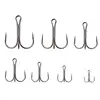 10pcs/ Box Super Sharp Treble Fishing Hooks Set High Quality Barbed Fishhooks Carp Triple Hooks Sea Tackle Accessories ► Photo 2/6