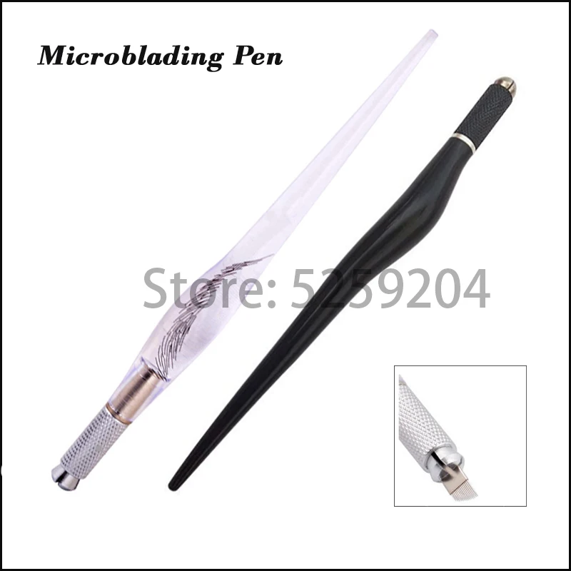 Professional Crystal Microblading tebori Pen PCD Microblade Needle Holder eyebrow Permanent Makeup Embroidery Manual Tattoo Pen