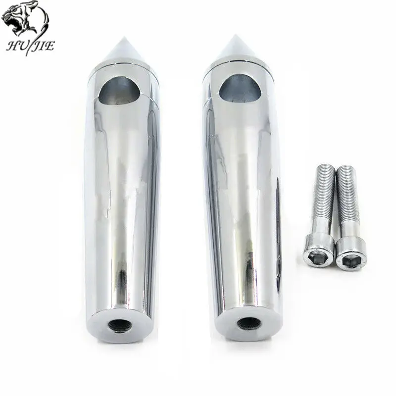 

2x Custom 1'' 25mm Spike 6'' Rise Billet Handlebar Risers Motorcycle For Honda for Yamaha for Kawasaki for Suzuki Touring