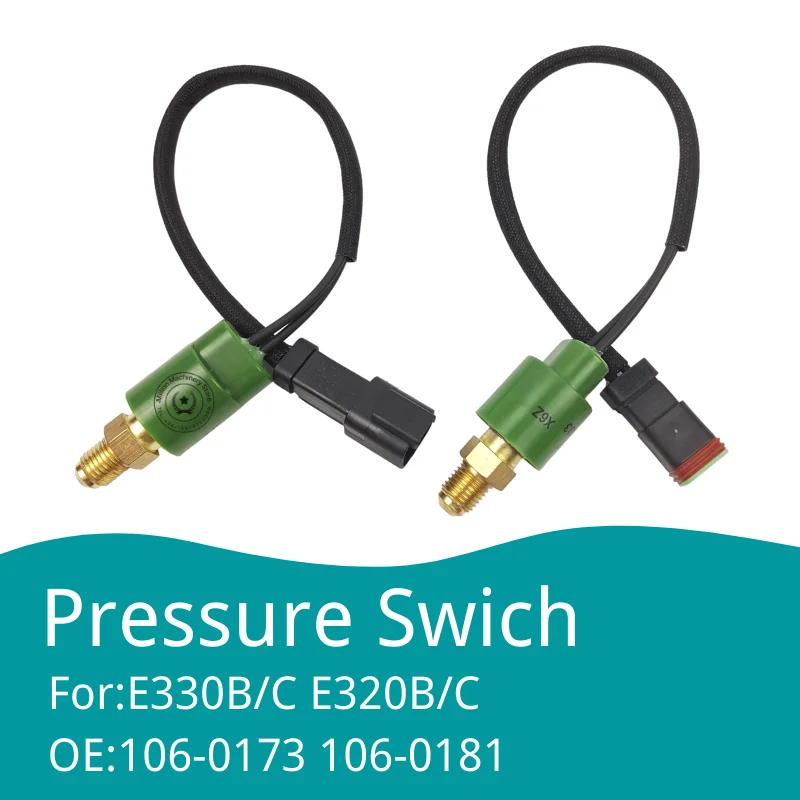 

106-0179 309-5795 106-0181 Pressure Swich Sensor for CATERPILLAR E330B/C E320B/C Square plug