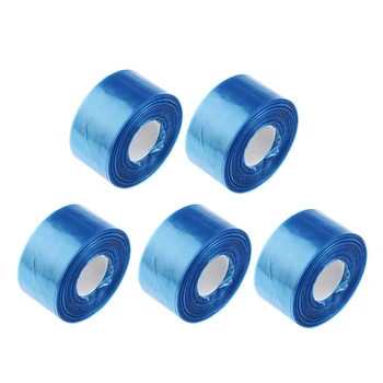 

1000Pcs Hair Coloring Dyeing Blue Disposable Eyeglass Sleeves Protector Covers For Glasses Legs, Salon Styling Accessories