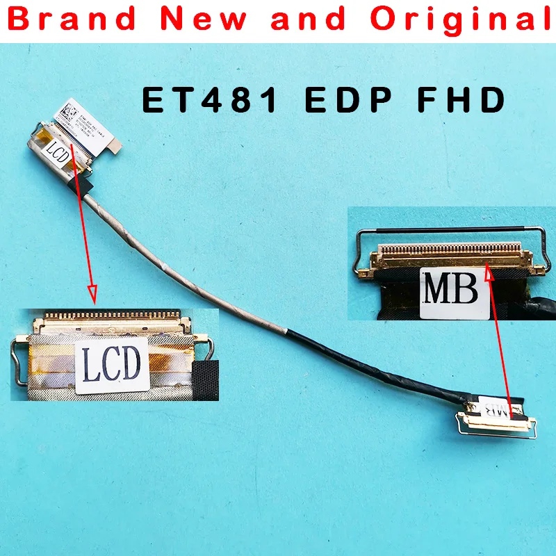 Новый оригинальный ЖК-кабель FHD 01EN999 SC10G75229 DC02C00BF00 DC02C00BF10 01YN993 для Lenovo ThinkPad T480S ET481 |