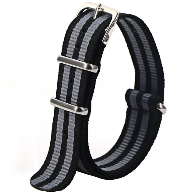 1pcs Nato Strap 18mm 20mm 22mm Nylon Watch Band Waterproof Watch Strap for Nato Army Sport Watch Dropshipping Belt Number 25