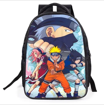 

2020 fashion trend men's personality backpack Naruto anime cartoon casual children's school bag