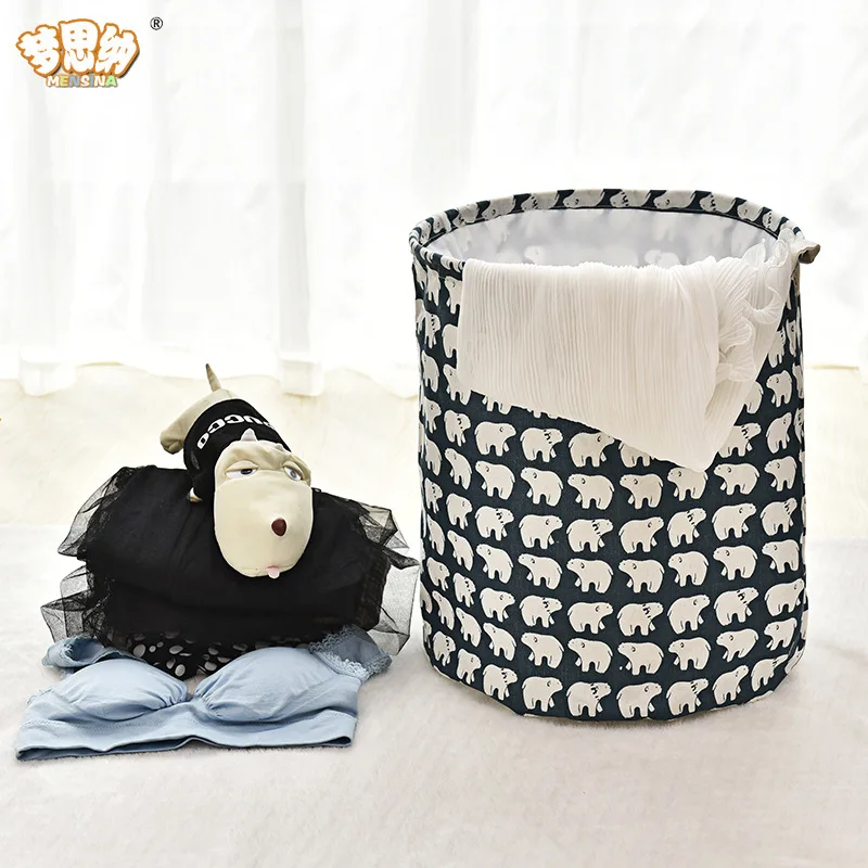 Folding Laundry Basket Dirty Clothes Storage Basket-Clothes Clothing Bucket Charge Toy Frame Put Storage Basket for Soiled Cloth