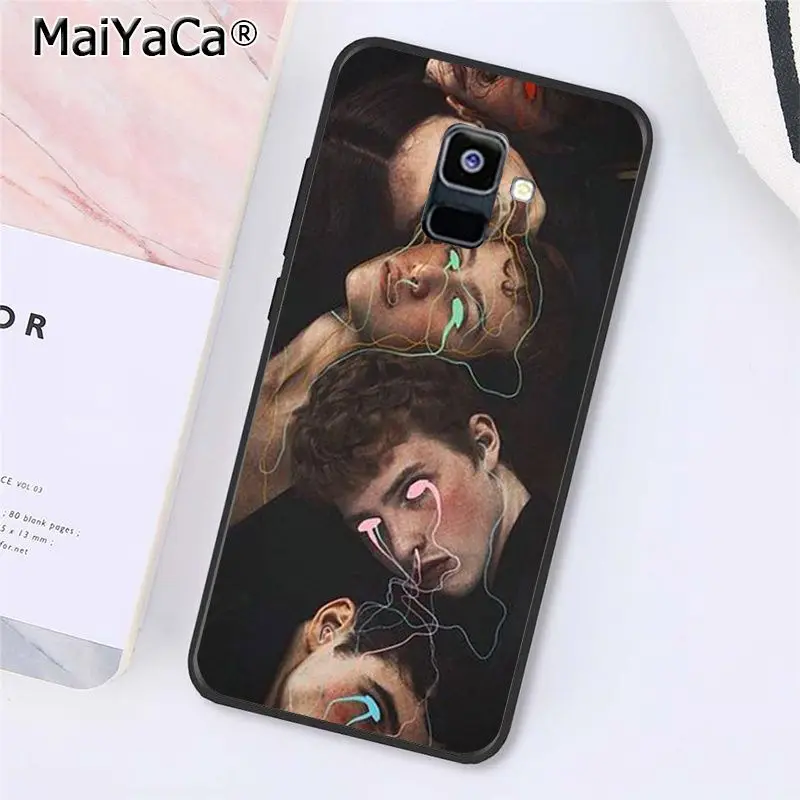 MaiYaCa Винтаж штукатурка статуя Давида эстетическое искусство чехол для телефона для samsung Galaxy A7 A8 A6 плюс A9 A50 A70 A20 A30 A40 - Color: A2