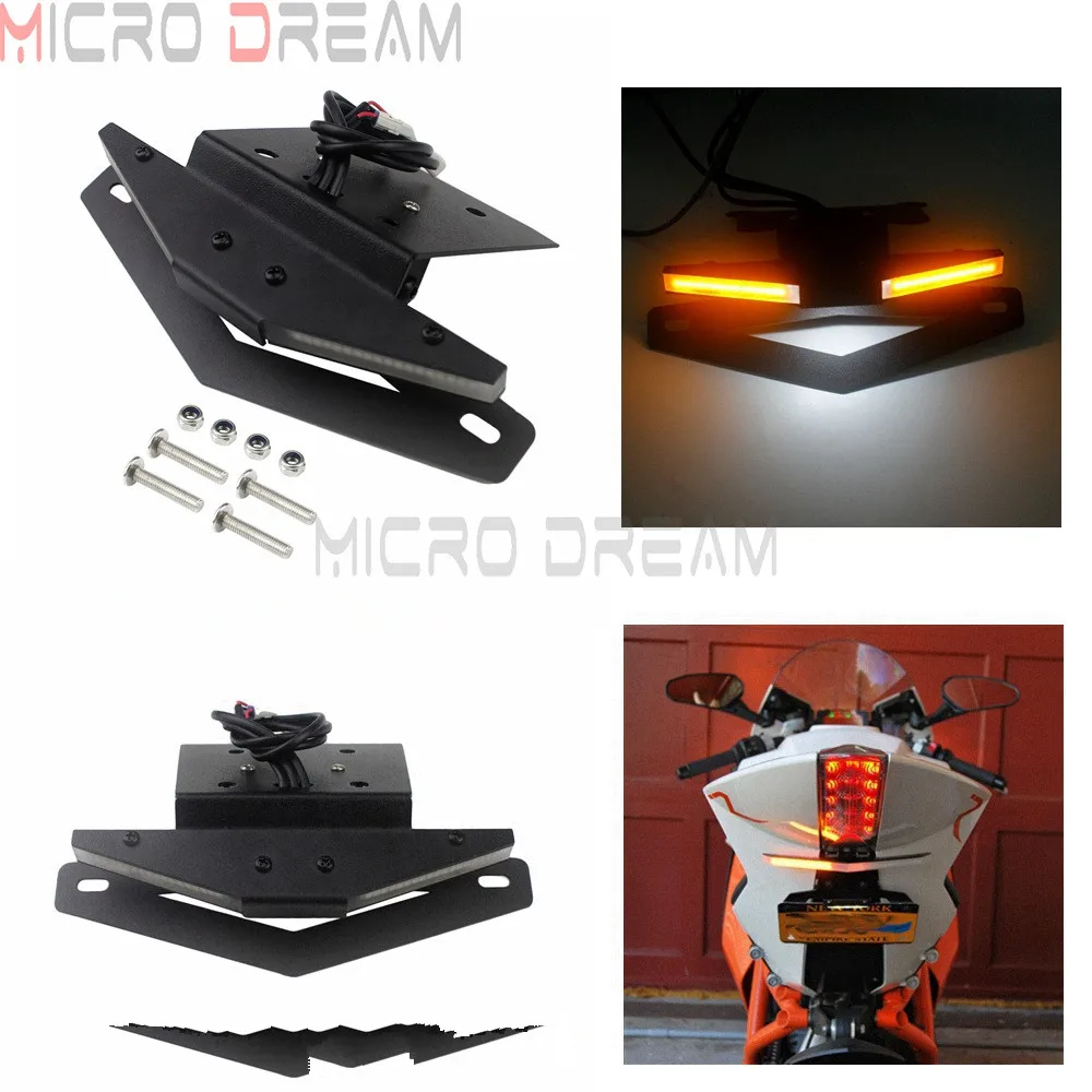Мотоцикл светодиодный предохранительный нейтрализатор для RC390 2015 2019 хвост
