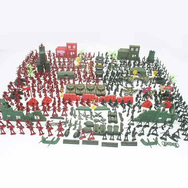 

CHILDREN'S Toy Military Model Set 330 Pieces 4cm Soldier Person