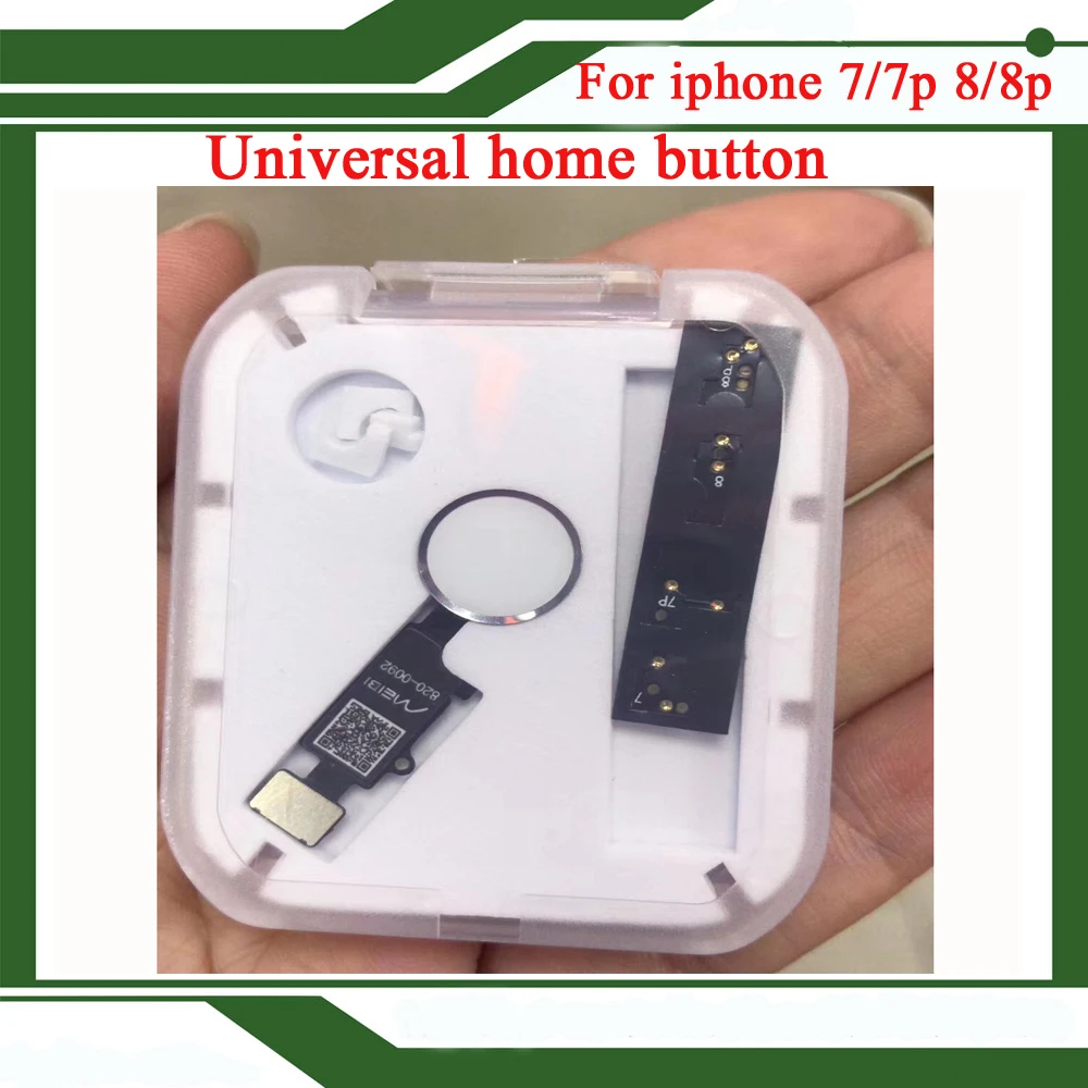 

New JC Universal home button For iphone 7 7plus 8 8 plus return button key only back function and screen shot without touch ID