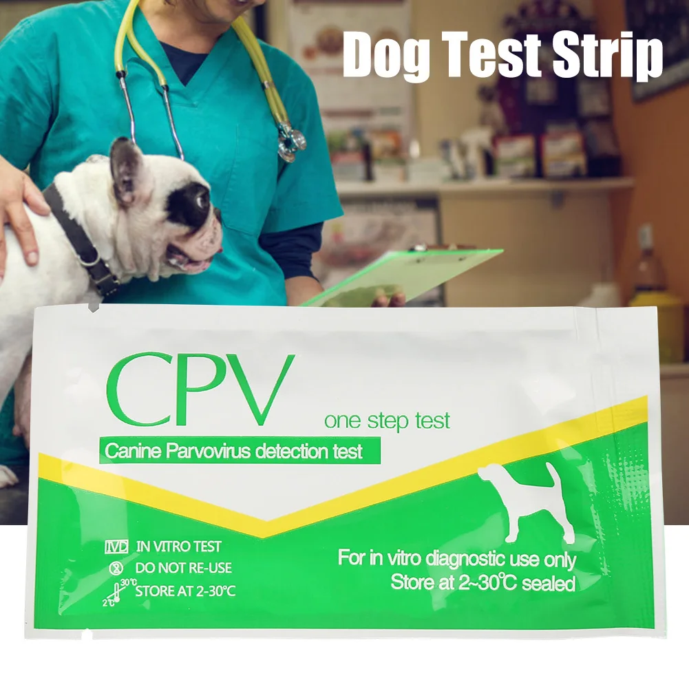 

TINGHAO Pet Test Paper Cat And Dogs Home Health Detection For Canine Distemper Virus CDV/CPV Canine Parvovirus