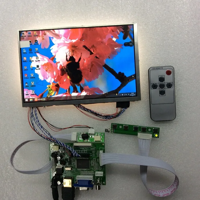 Комплект модуля дисплея 8,2 дюйма, 400 x 72% IPS, полный угол обзора, яркость, цветовая гамма, ЖК-панель, реверсивная, приоритетная функция