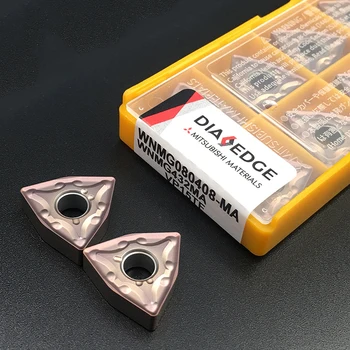 

10PCS WNMG080408 MA VP15TF Carbide Inserts External Turning Tool High Quality WNMG432 CNC Lathe Cutter Tools For MWLNR/L