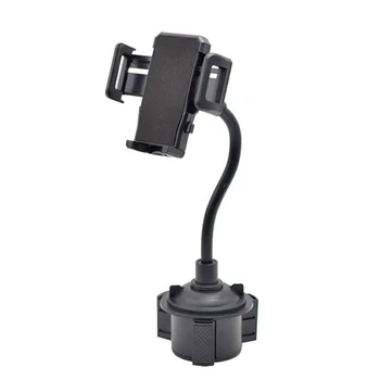 

360 Degree Adjustable Gooseneck Cup Holder Universal Mobile Phone Mount Bracket for Smartphone