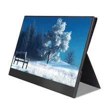 4K Tragbare Monitor, 3840 x2160 Ultra Slim IPS LCD Display Mit HDMI Typ C Für Computer Laptop PS4 Spiel-Player