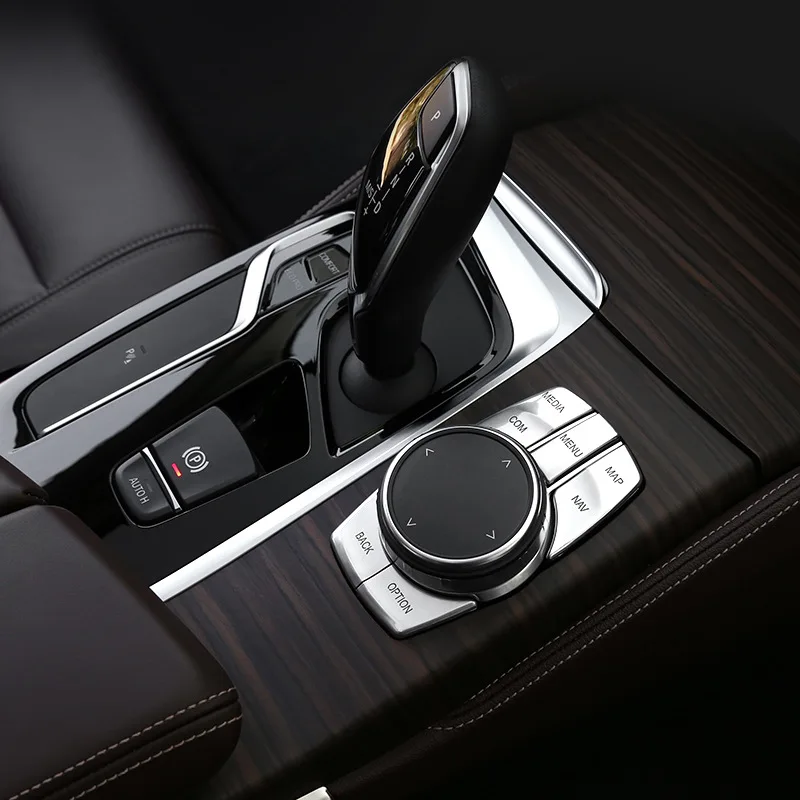 ABS для BMW 5 серии G30 G38 G01 X3 2017-2020 Автомобильный мультимедийный кнопочный чехол