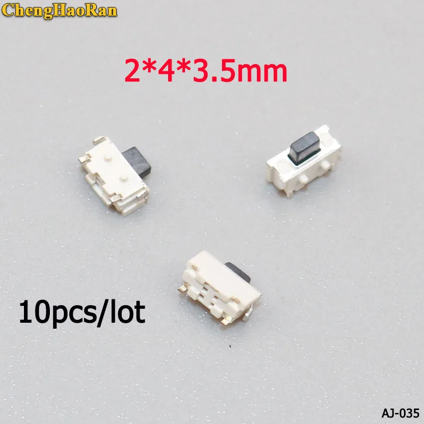 ChengHaoRan 2*4*3 5 мм язычковый кран боковой пресс микро переключатель шрапнель Боковая