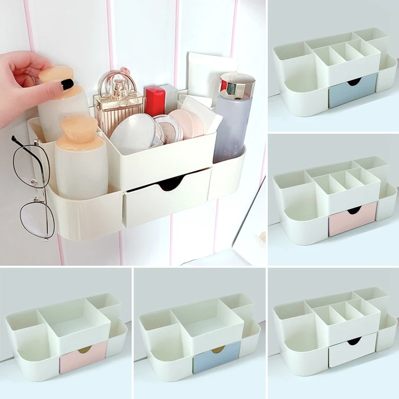 

Makeup Box Thickening Organizer Jewelry Necklace Nail Polish Earring Cosmetics Storage Box Home Desktop Organizers Orgainzadores
