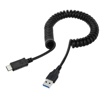 

Promotion--Stretch USB-C USB 3.1 Type C to USB 3.0 A Male Data Charge Cable for Tablet and Phone and Laptop