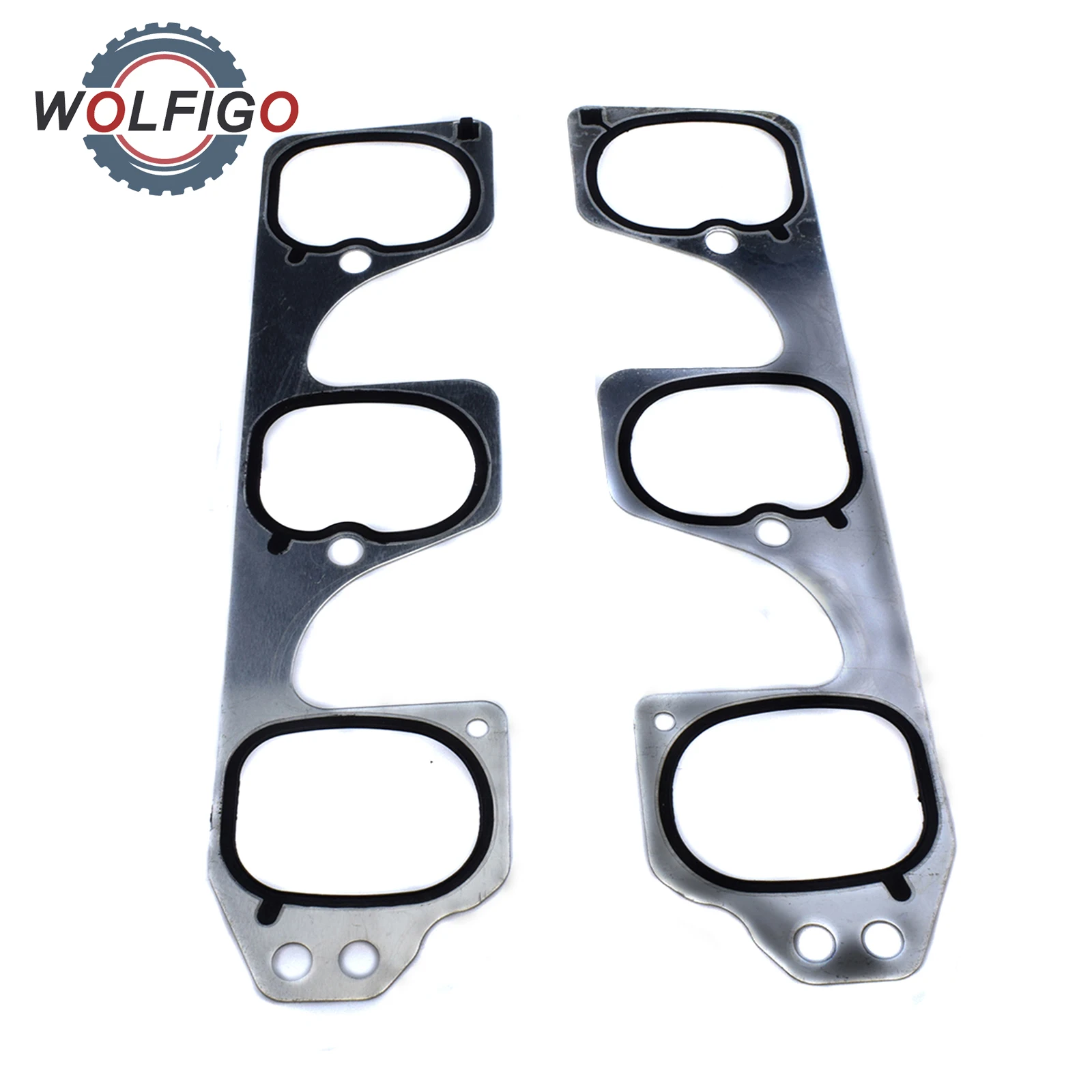 WOLFIGO Engine Intake Manifold Gasket Set For Cadillac CTS Buick Park Avenue Chevrolet Captiva 12595277 12585067
