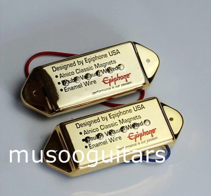 

Оригинальные запасные части Epi-P-90 Dog Eared Pickup-тройное положение-золото