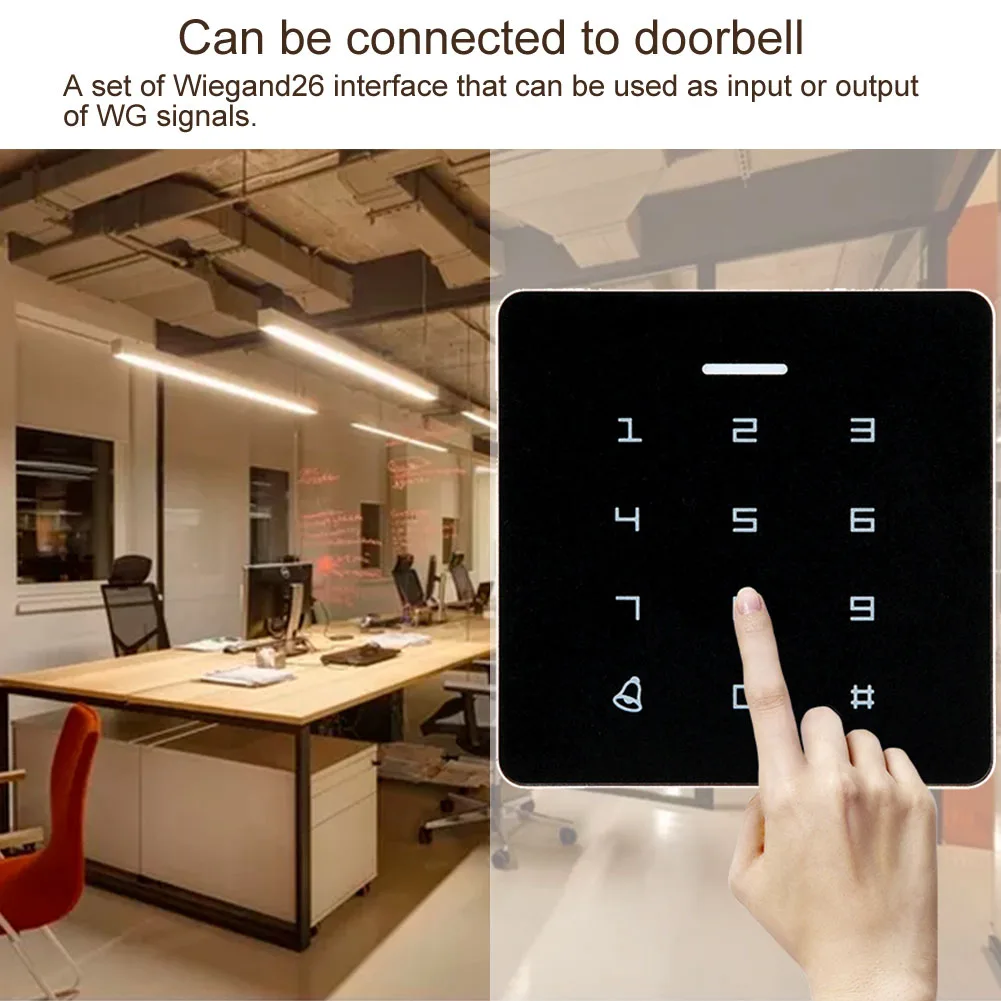 Пароль RFID считыватель карт контроль доступа двери Бесконтактное управление Лер клавиатура система с ID карты двери контроля доступа s