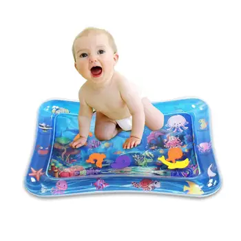 

Premium Inflatable Tummy Time Water Mat, Sensory Developmental Baby Play Mat, Various Shapes For Your Baby's Stimulation Growth