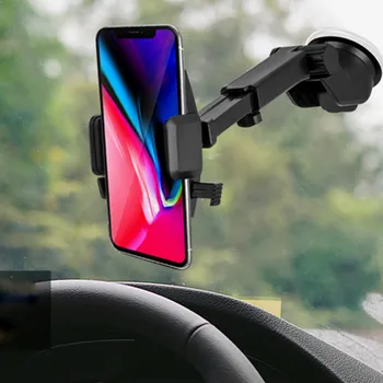 

Universal Car Phone Mount Dashboard Windshield Air Vent Long Arm Cell Phone Mount Bracket multi-function dashboard navigation