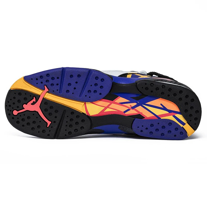 Air Jordan 8 три торфа AJ8 Joe 8 последовательные мужские баскетбольные кроссовки, оригинальные удобные спортивные кроссовки 305381 142
