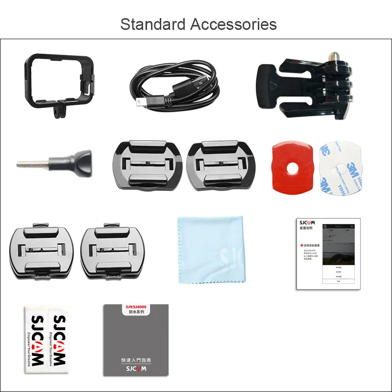 SJCAM SJ9 MAX Action Camera 4K WiFi Sports DV 1080P Full HD 10m Body Waterproof Live Streaming 2.33