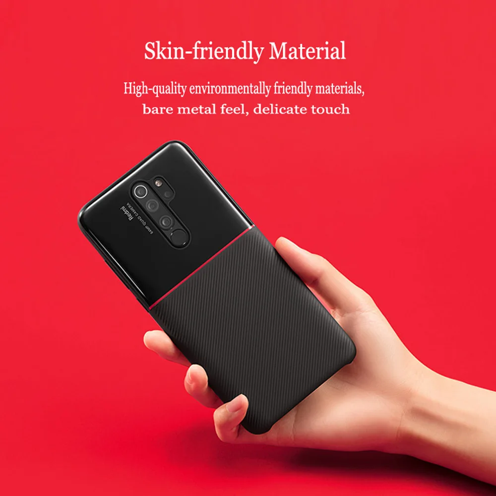 Xiao mi Red mi note 8 Pro чехол противоударный PC задняя крышка на красный mi note 8 Pro телефон полный защитный мягкий чехол xio mi coque