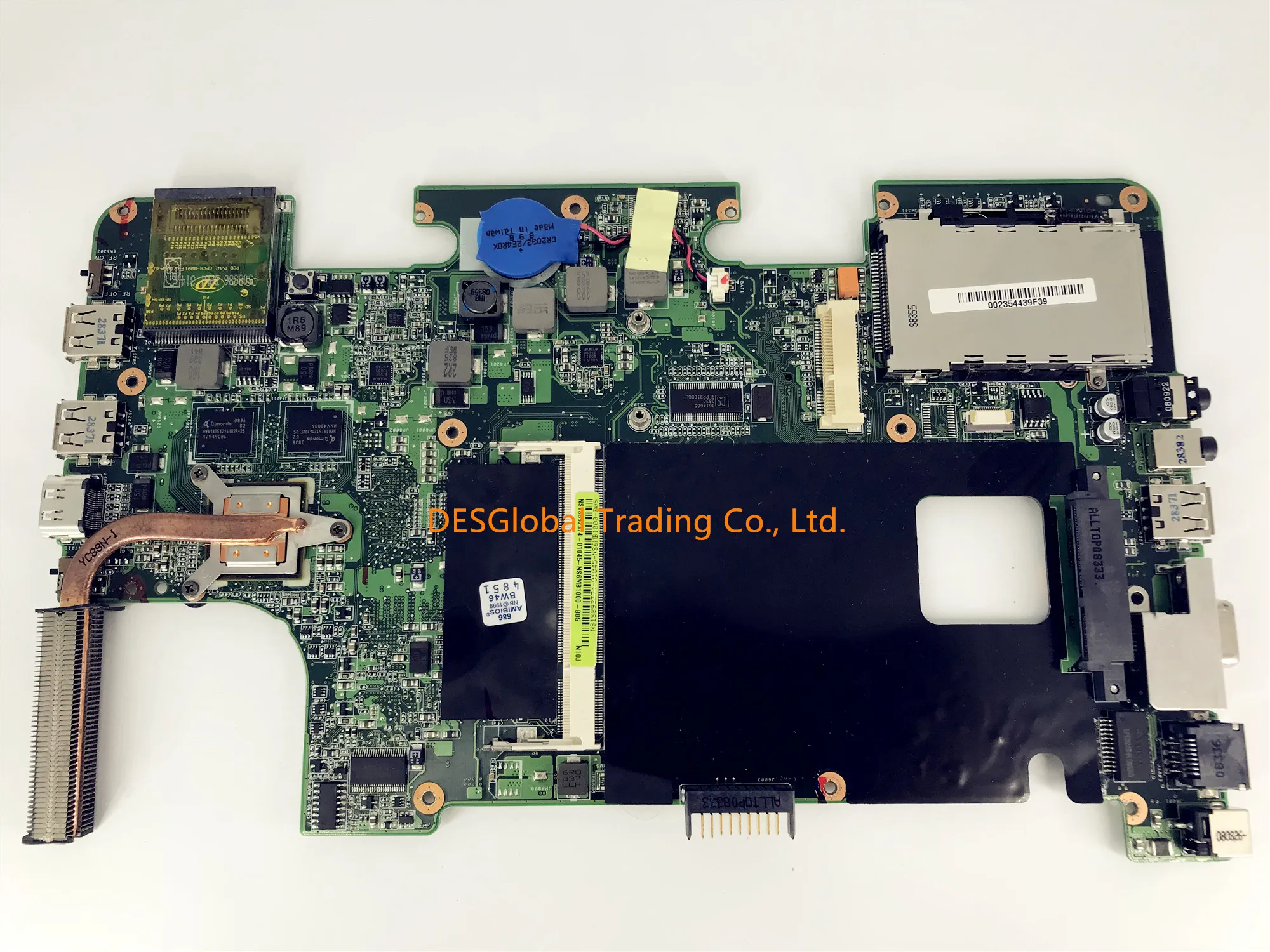 

Laptop Motherboard For ASUS N10J System Board Main Board Mainboard REV 2.0 08G2001NJ20J Working Perfectly Fast Shipping