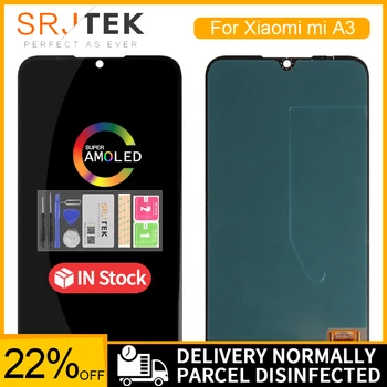

AMOLED/TFT For Xiaomi Mi A3 LCD A3 Touch For Xiaomi MI CC9E Screen Replacement Digitizer Sensor Glass For Xiaomi Mi A3 Display