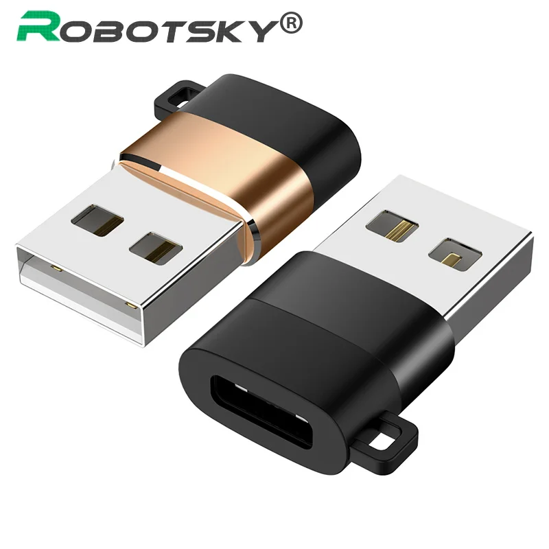Переходник с USB Type C Мама на папа кабель 2 0 OTG для Samsung Galaxy s8 s9 Huawei P20|Переходники и