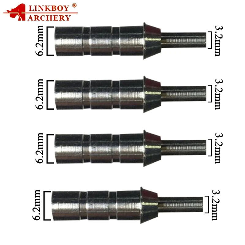 Llinkboy Archery Internal Aluminum Pins /arrow Nocks Pins For Id 6.2mm