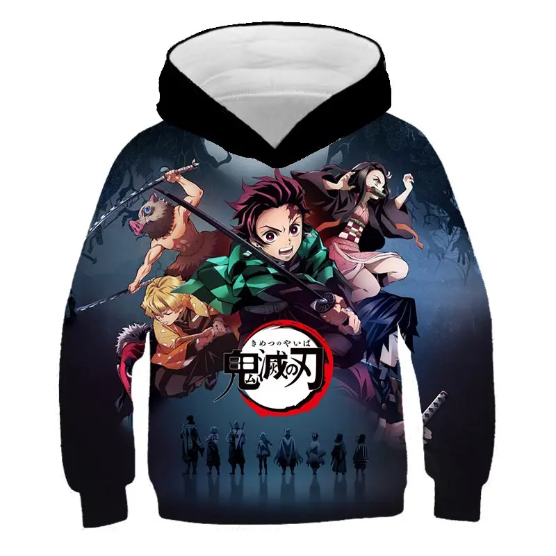 Kimetsu no Yaiba/Толстовка для девочек толстовка с капюшоном мужчин и женщин японское