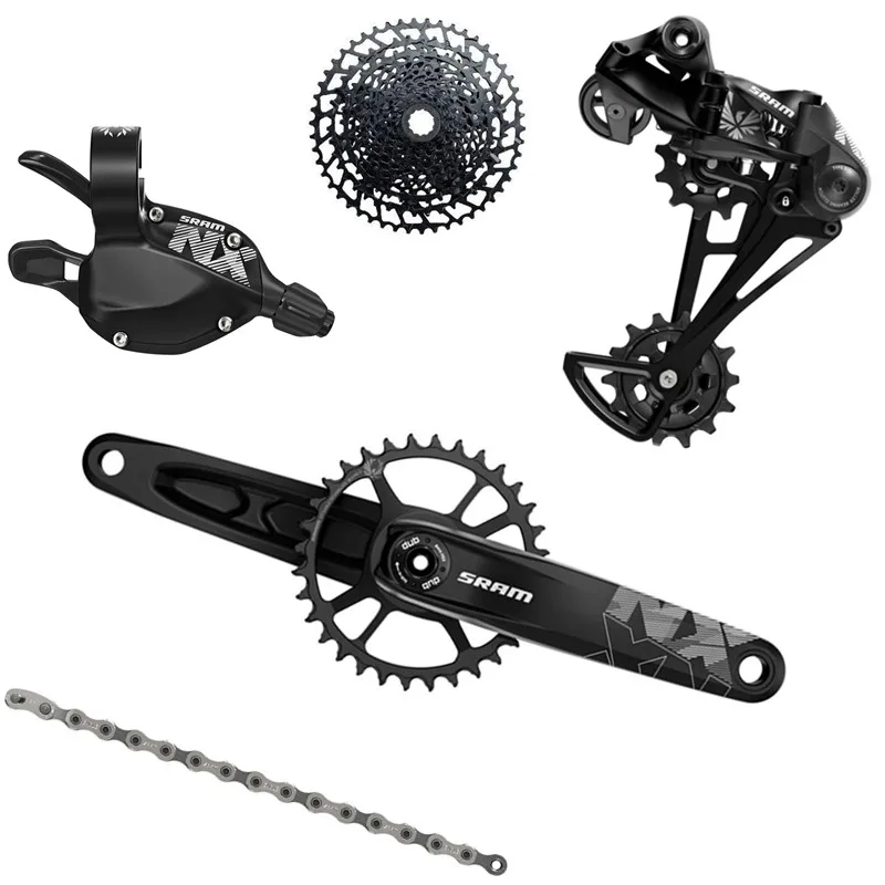 SRAM NX EAGLE 1x12s 11-50T 12 speed Groupset комплект DUB 34T 170 175 триггерный переключатель передач RD кассета с цепью коленчатый набор с DUB BB