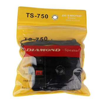 

3.5mm Brand New And High Quality Diamond TS-750 External Speaker For QYT YAESU ICOM KENWOOD CB Radio Freq 320-8600Hz