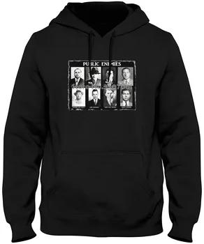 

top New Pure Cotton Short Sleeves Hip Hop Fashion Mens Public Enemies Al Capone Scarface : Men's Hoodies & Sweatshirts