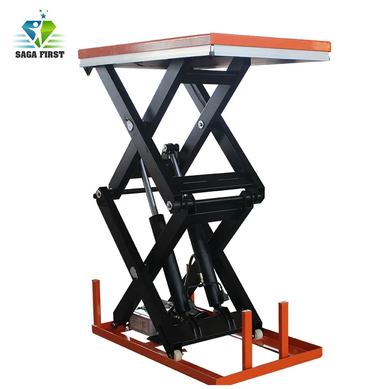 1000kg 2500kg 3000kg Hydraulic Electric Scissor Hydraulic Lift