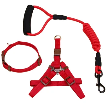 

Dog Leash Nylon Pet Leash for Dog & Cat Running or Training Collar and Harness