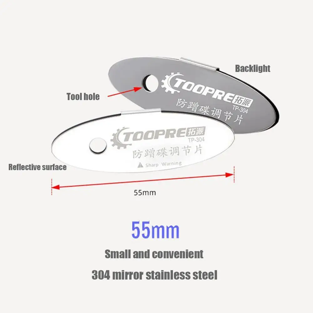 Bicycle Disc Brake Pads Brake Pads Bicycle Disc Brake Bike Brake Pads Bicycle Disc Brake Tool MTB Disc Brake Pads Adjusting Hydraulic Brake Mounting Assistant Pads Rotor Alignment Tools Mountain Road Spacer Bike Tool