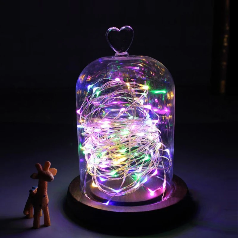 

5M 10M LED Star Garden Decoration Light String USB Christmas Decoration Light Fiber Fairy Fairy Tale Waterproof Light String