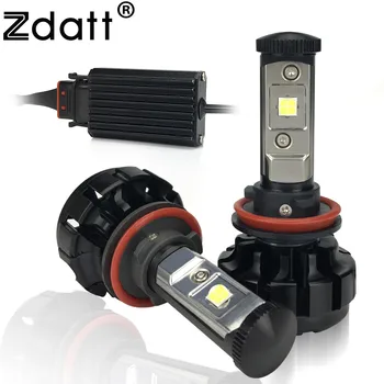 

Zdatt H11 LED Lamp 9005 HB3 LED Headlight Bulbs 24V 100W 14000LM H8 H9 Car Led Light 12V Lamp Automobiles