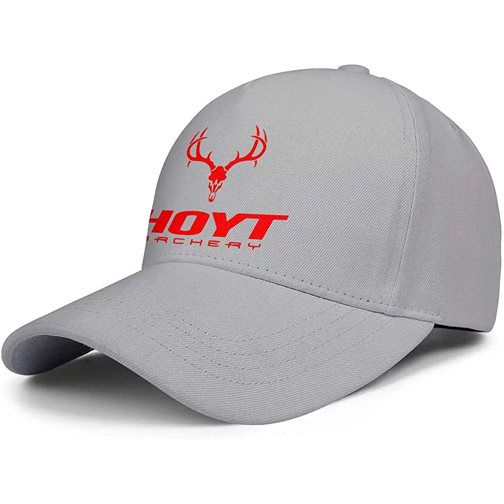 Мужская бейсбольная Кепка унисекс с регулируемым плоским козырьком hoyt-стрельба из лука-логотип-Красный-плоская кепка