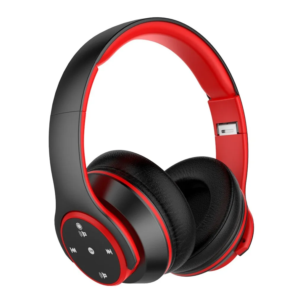 Bluetooth наушники Беспроводные Hi-Fi объемный стерео микрофон Складная гарнитура Накладные наушники складные наушники Senza Fili