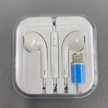 Wire Earbuds For IPhone SE 2020 Stereo Earphone with Microphone Bluetooth Earphone 