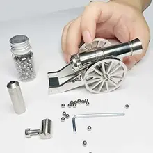 Kit d'artillerie Miniature en métal, modèle de bureau, pour Collection, Protection de sécurité